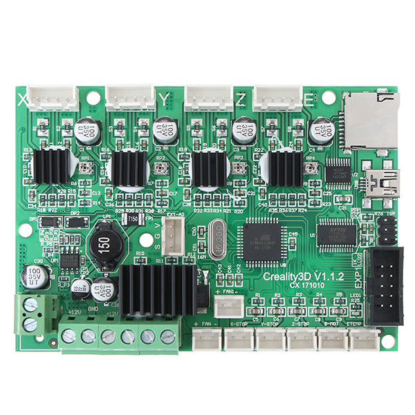 Creality 3D CR-10 12V 3D Printer Mainboard Control Panel With USB Port & Power Chip