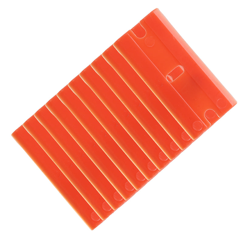 Car Vehicle Decal Tape Removal Eraser Remover Scraper + 10Pcs Plastic Blades Tools Kit