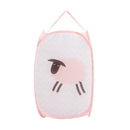 Folding Laundry Storage Baskets Cartoon Storage Barrel Standing Toy Clothing Storage Bucket Laundry Organizer Holder Pouch Household