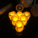 4.3*4.5cm Battery Powered Flameless LED Table lamp Candle Night Light Halloween Christmas Decoration