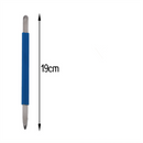 Double Head Flat and Positive Angle Seaming Tool Pressed Tile Grout Stick Floor Glue Gaps Scraping Tool