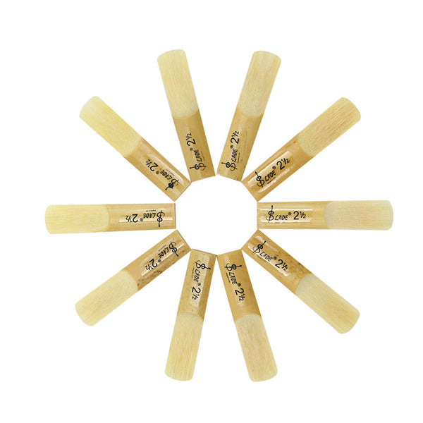 SLADE 10pcs Saxophone Reeds Alto Saxophone with Storage Box