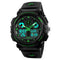 SKMEI 1207 Men Sport Chorongraph 50M Waterproof Luminous Dual Display Digital Watch