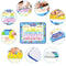 100x80cm DIY Children Aqua Magic Water Drawing Painting Pad Kit Reusable Doodle Mat Set Kid's Educational Toys Gift