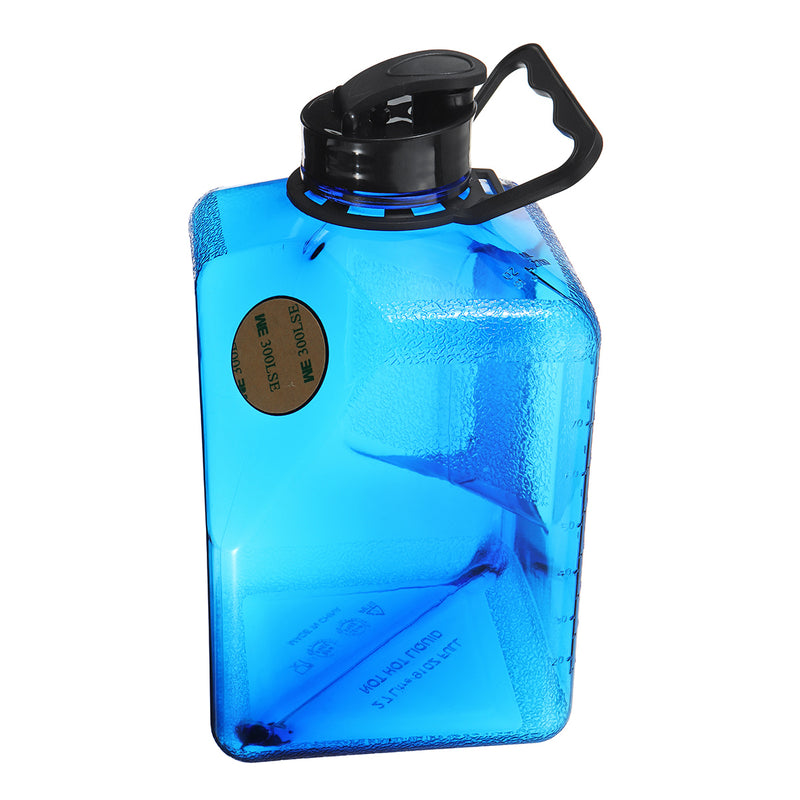 2.7L Water Bottle Sports Outdoor Plastic Camping Gym Training Cup Kettle Workout