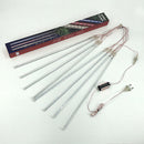 30cm LED Meteor Shower Rain String Light 6 Hanging Snowfall Tree Outdoor Lamp for Christmas AC110-220V