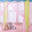 Protable Kids Pink Princess Tent Folding Children Toy House Kids Mosquito Large Game Room