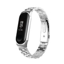 Bakeey Colorful Stainless Steel Watch Band Replacement Watch Strap for Xiaomi mi band 3/4