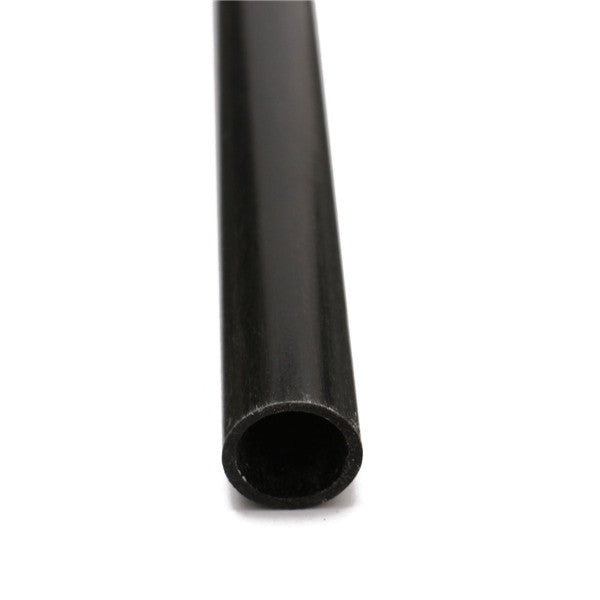 500mm*12mm*10mm Black Carbon Fiber Tube for Multicopter