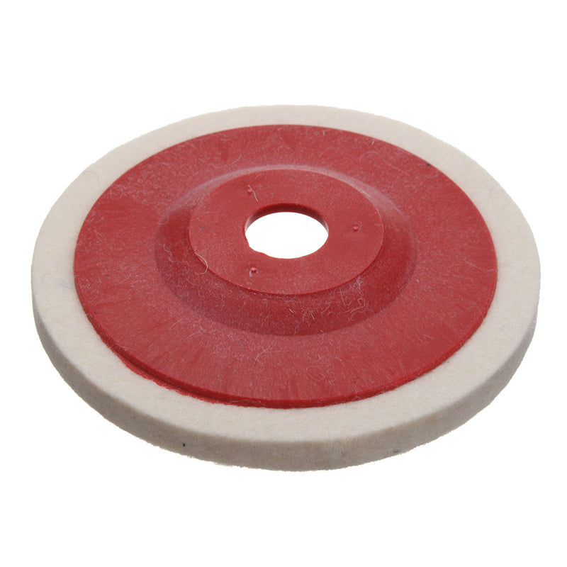 3pcs 100mm 4 Inch Wool Buffing Angle Grinder Wheel Felt Polishing Disc Pad Polishing Wheel