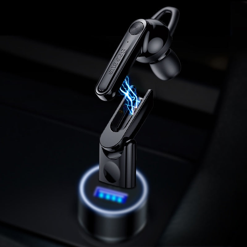 Baseus HiFi Mini Wireless bluetooth Earphone Single USB Magnetic Charging Dock Headphone with Mic