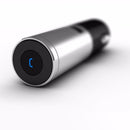 Original CooWoo 2 in 1 Bluetooth Earphone 4.0 Handfree Wireless Call Headset Aluminium Alloy  USB Car Charger for Samsung Xiaomi Huawei