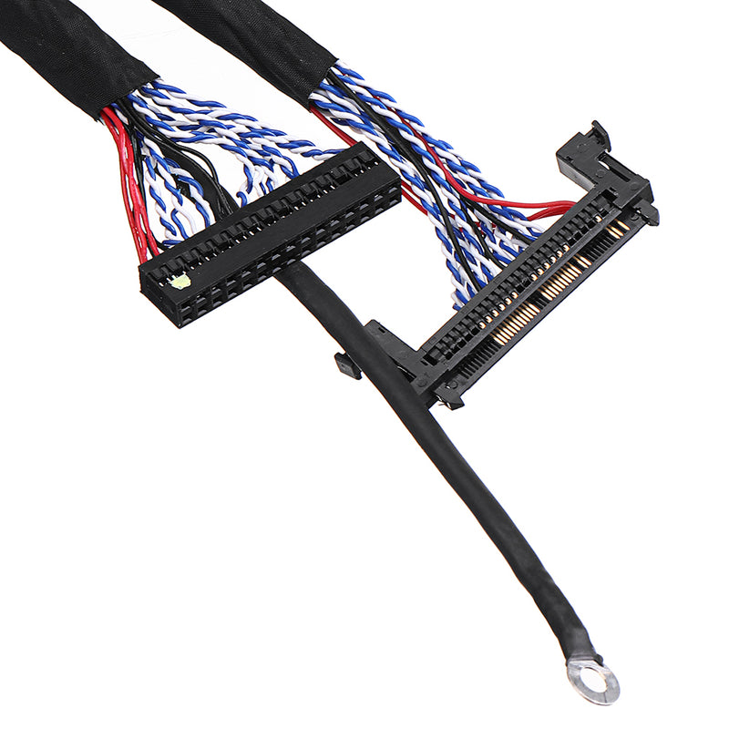 FI-RE51P LVDS Screen Line Left Power Supply High Score Screen Cable 550MM For LG Sharp AU LCD Driver Board