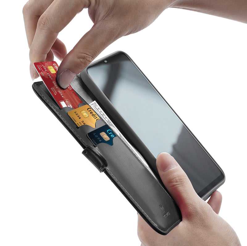 DUX DUCIS KADO Xiaomi Redmi Note 8 Flip Cover Multi-card slot With Stand Shockproof Full Body Protective Case