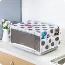 Microwave Oven Dust Cover Dustproof Storage Bags Organizer Sundries Home Decor Microwave Towel