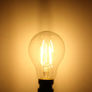 A60 B22 4W White Warm White COB LED Filament Retro Edison Bulbs AC 220V