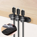 Baseus Portable Clip Cable Management Organizer Cable Holder Flexible Cable For Earphone Mouse Protector Wire Organizer Cable Winder