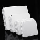 Dustproof Waterproof IP65 Junction Box Universal Electrical Enclosure Cable Case Junction Case Electrical Project Enclosure White