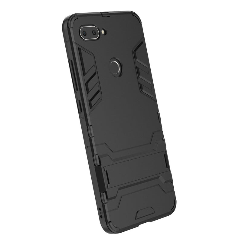 Bakeey Armor Shockproof with Desktop Stand Soft TPU + Hard PC Back Cover Protective Case for Xiaomi Mi8 Mi 8 Lite