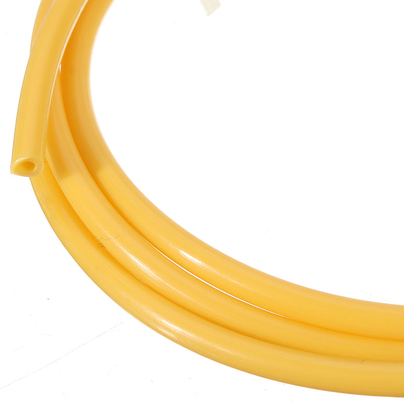 3 Rolls Yellow PTFE Feed Tube 1M Long Distance Guide Tube Iron Fluorine Tube for 3D Printer - Black