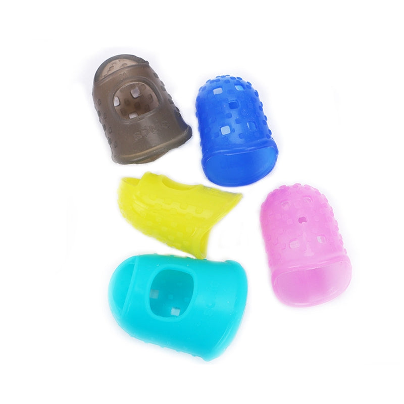 5PCS Silicone Insulation Finger Sleeve High Temperature Resistance Finger Cot For 3D Printing Pen