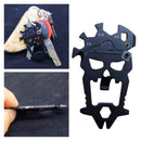 KCASA 12 In 1 Outdoor Skull Multifunctional Combination Tool Multifunction Bottle Opener Screwdriver