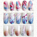 8pcs/set Acrylic Painting Brush Drawing UV Gel Flower Gradient Pen Nail Art Tool