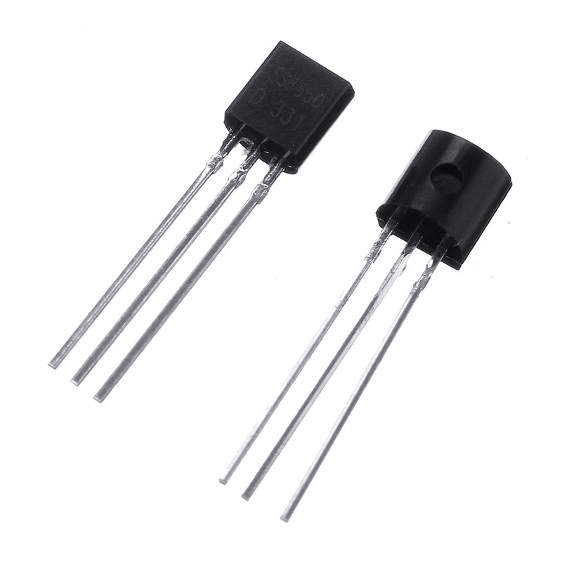 600Pcs 10Values 60 Each Transistors Kit BC337 BC327 2N2222 2N2907 2N3904 2N3906 S8050 S8550 A1015 C1815 Transistor