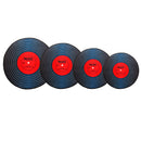 Music Vinyl Record Printed Round Carpet Soft Carpets For Living Room Anti-slip Rug Chair Floor Mat