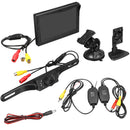 5 Inch 170 Degree Car Wireless LCD Monitor Reverse Backup Camera and Monitor Kit Auto DVD Player Night Vision Waterproof