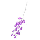 50PCS DIY Clear Acrylic Drops Crystal Bead Spray Wired Stems Wedding Craft Decorations