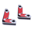 2pcs Right Angle Electric Welding Clamp Strong Magnetic Welding Locator Holder Corner Metal Frame Tools