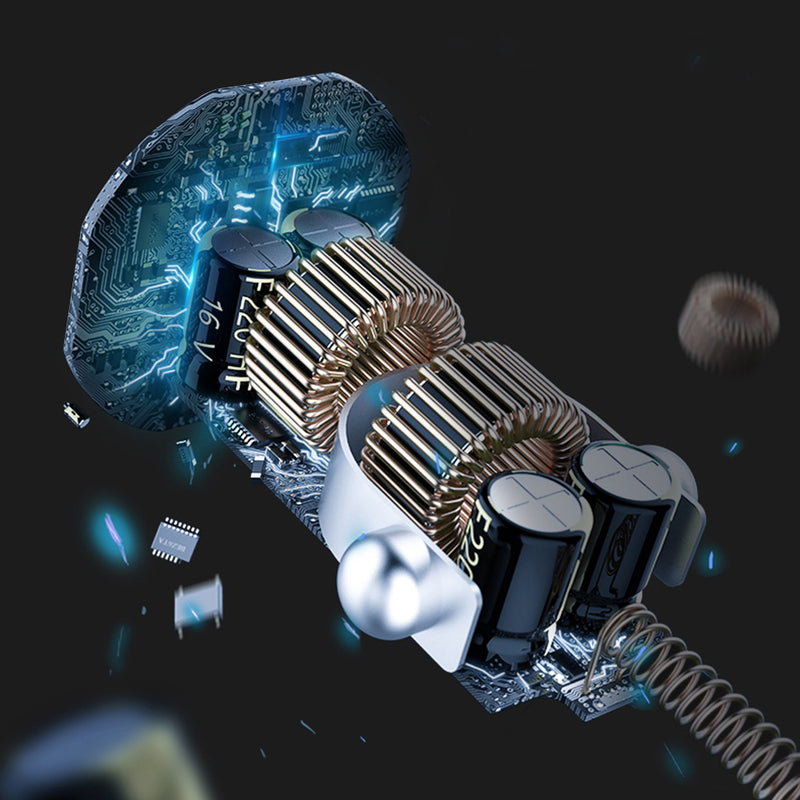 KUULAA 27W 5A Dual QC3.0 LED Display Dual USB Output Car Charger for iPhone 11 Xiaomi Redmi K30 for Samsung S10 Huawei SCP