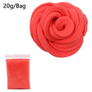 Fluffy Foam Slime Clay Ball Supplies DIY Light Soft Cotton Charms Slime Fruit Kit Cloud Craft Antistress Kids Toys