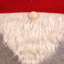 Happy New Year Merry Christmas Santa Claus Cap Table Chair Covers Red Hat Back Chair Covers Christmas Decorations for Home