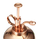 300mL Mini Brass Home Plant Mister Plunger Flower Water Spray Bottle Potted Spraying Watering Can Decorations