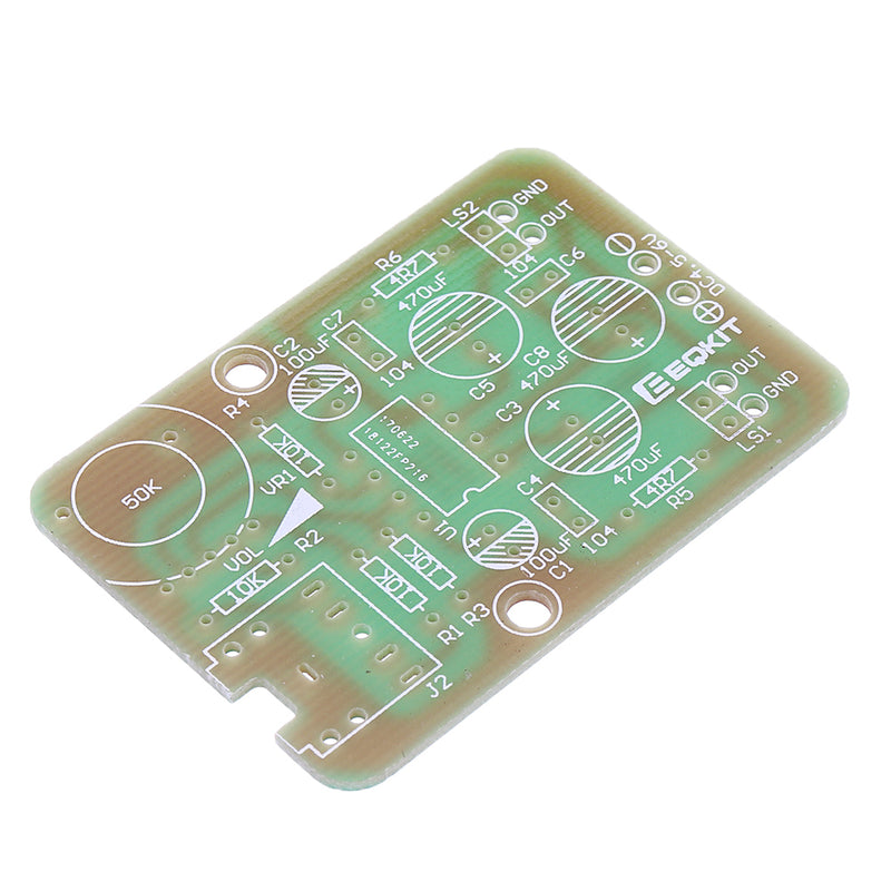 EQKIT AMP-1 TDA2822M Power Amplifier Amplify Module DIY Kit Electronic Production for  Diy Kit Electronic PCB Board Module