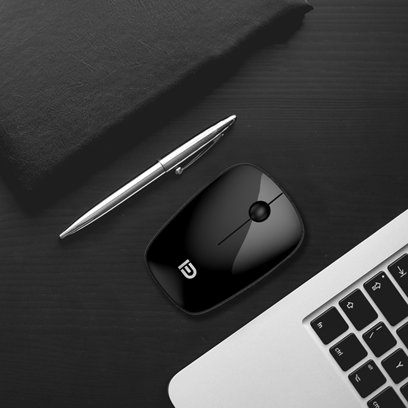 FD i220 Portable 2.4GHz Wireless Rechargable Mouse Home Office Silent Mouse 1600DPI Gaming Mouse for Windows 7 / 8 / Vista / XP Mac