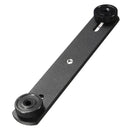 Universal Dual Flash Bracket Holder Hot Shoe Mount with 1/4 Screw for Tripod DSLR Camera