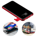 Baseus 8000mAh QI LCD Wireless Charger Power Bank For iPhone XS for Samsung for iPhone S10 Xiaomi mi 9