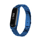 Bakeey Colorful Stainless Steel Watch Band Replacement Watch Strap for Xiaomi mi band 3/4