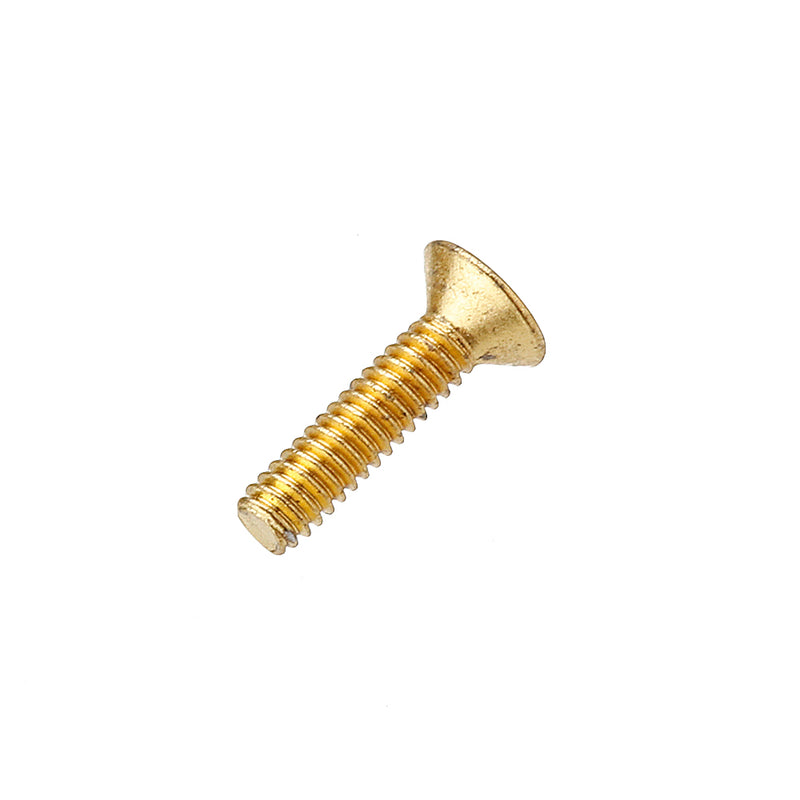 Suleve M3AH13 50Pcs Titanium Plated M3 Hex Socket Flat Head Countersunk Screws Alloy Steel 12.9 Grade Screw Bolt 5-16mm