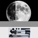 F36050 90X Refracting Astronomical Telescope 90  Celestial Mirror Clear Image