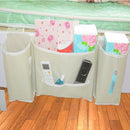 Bedside Hanging Bag Waterproof Oxford Magazine Book Storage Bag Car Seat Multi-Pocket Bag
