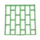 DIY Pave Maker Mold Plastic Garden Stone Driveway Paving Cement Brick Mould