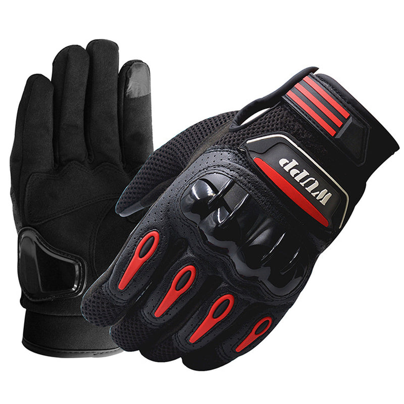 WUPP CS-640A Motorcycle Full Finger Protective Gloves Touch Screen Waterproof