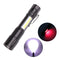 XANES 1245 T6+COB LED 5 Modes USB Rechargeable Telescopic Zoom LED Flashlight