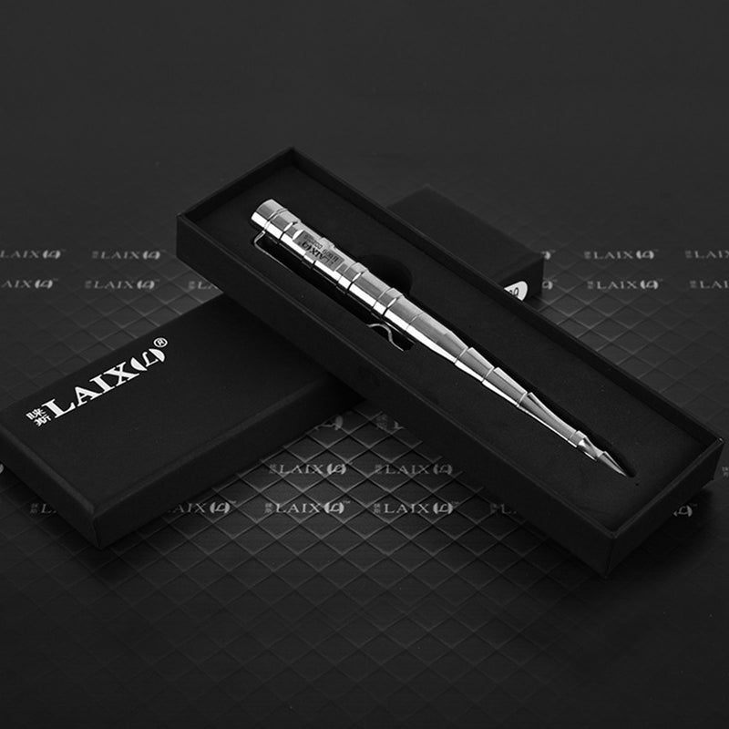 B009 Tungsten Steel EDC Tactical Pen Survival Self De-fense Anti-wolf Divine Protection Pen