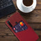 Bakeey Luxury PU Leather Cloth with Card Slot Shockproof Anti-scratch Back Cover Protective Case for Xiaomi Redmi Note 8