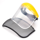 Mesh Full Visor Flip Up Face Shield Screen for Safety Mask Eye Protector Helmet